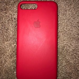 red iphone case